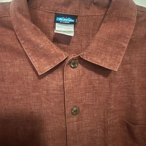 Kavu Linen XL Long Sleeve Shirt